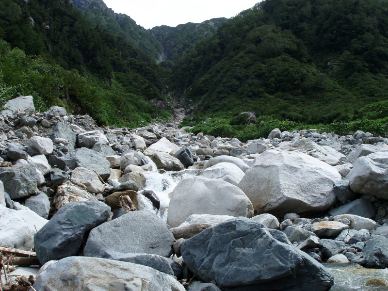 東大谷の様子